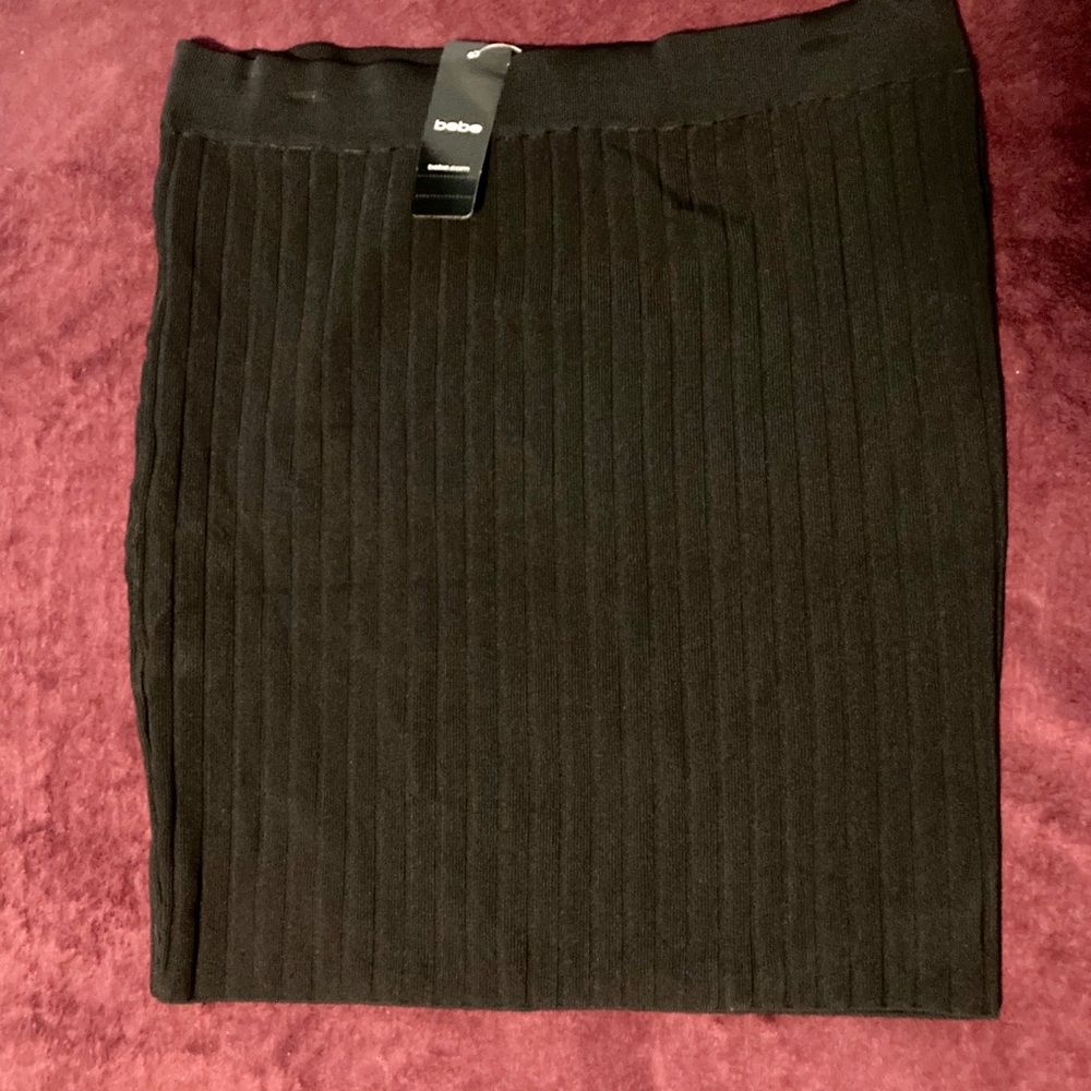 Bebe Black skirt